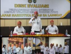 Siap Meraih Predikat WBK, Lapas Narkotika Langkat Ikuti Desk Evaluasi Pembangunan Zona Integritas Tahun 2025