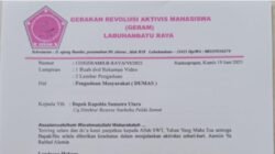 GERAM Laporkan Ke Kapolda Sumut Maraknya Narkoba Di Kecamatan Panai Hilir, LabuhanBatu