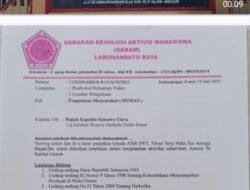 GERAM Laporkan Ke Kapolda Sumut Maraknya Narkoba Di Kecamatan Panai Hilir, LabuhanBatu