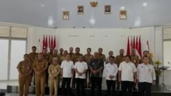 BUPATI NIAS UTARA TERIMA KUNJUNGAN KEPALA KANTOR WILAYAH ATR (AGRARIA DAN TATA RUANG) BPN PROVSU DI KABUPATEN NIAS UTARA
