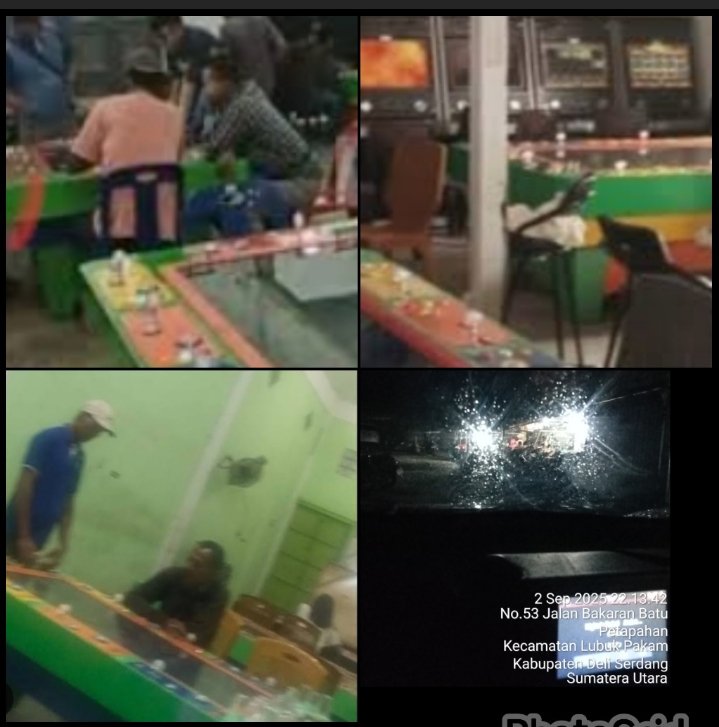 Masyarakat Meminta kapolri Melaui kapolda Sumatra Utar Menindak Perjudian 303 di Jl. Pertapahan no. 53 Bakaran Batu karna Diduga Kapolres Deli Serdang Tidak Mampu Menindak perjudiaan