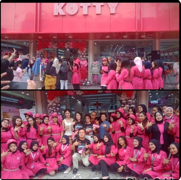 Kotty Kosmetik Resmi Buka Cabang ke-3 di Medan, Hadirkan Konsep Futuristik “Station Project”