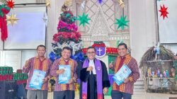 Pelatikan Pengurus Mamre PJJ- 9 GBKP Runggun Perumnas Simalingkar Masa Bakti 2025-2030 di Lantik